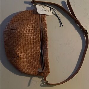 Clare V Woven Crossbody Bag